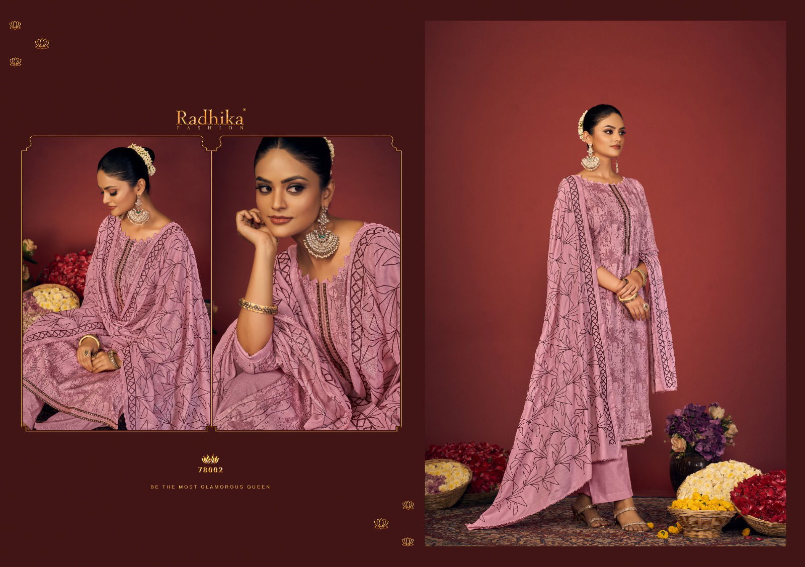 Blossom 14 By Azara Cotton Dress Material Wholesale Market In Surat With Price